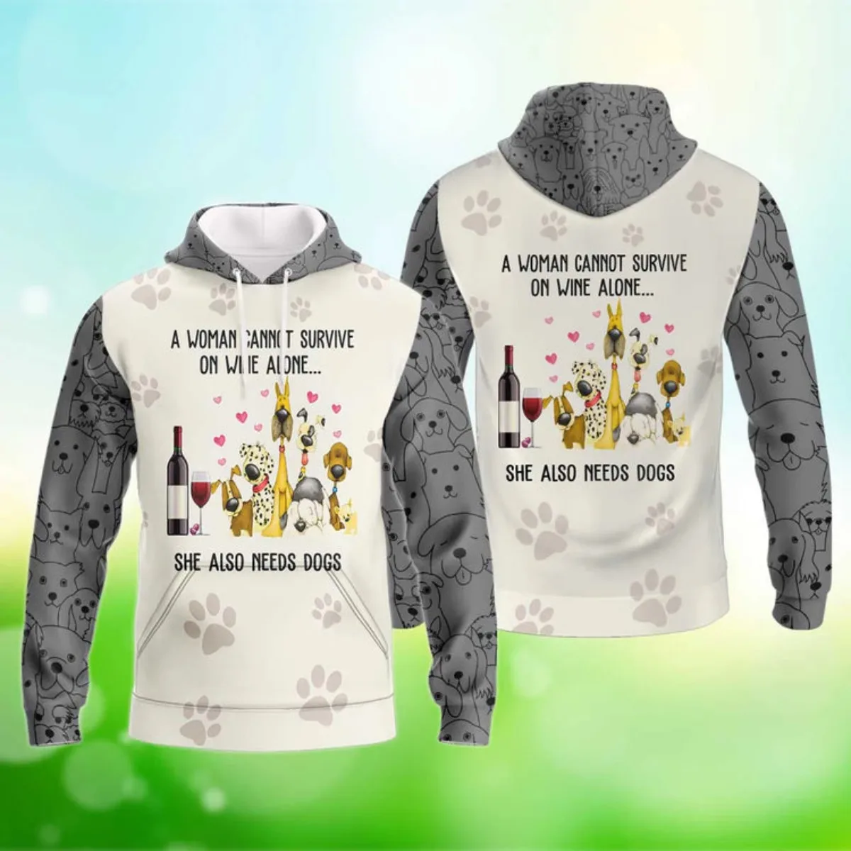 HX Animals Dogs Hoodies She Al - Winter Clothing Needs ulasan dan harga