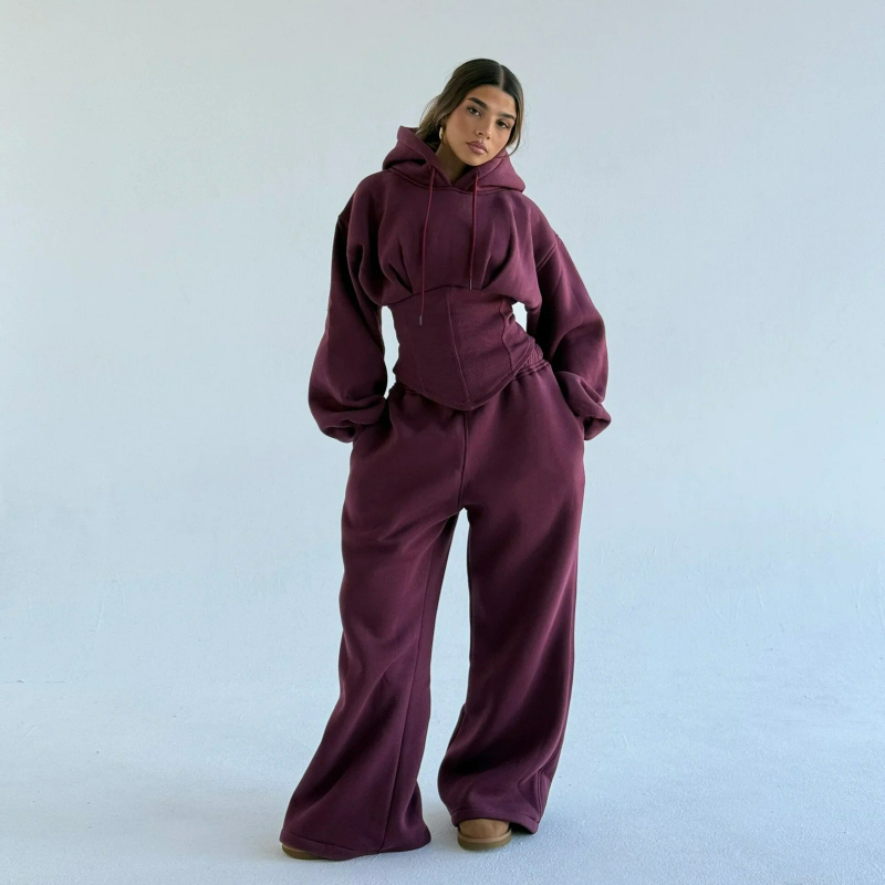 Slimming Waist Drawstring Hood - Winter Clothing Trends 2026 ulasan dan harga