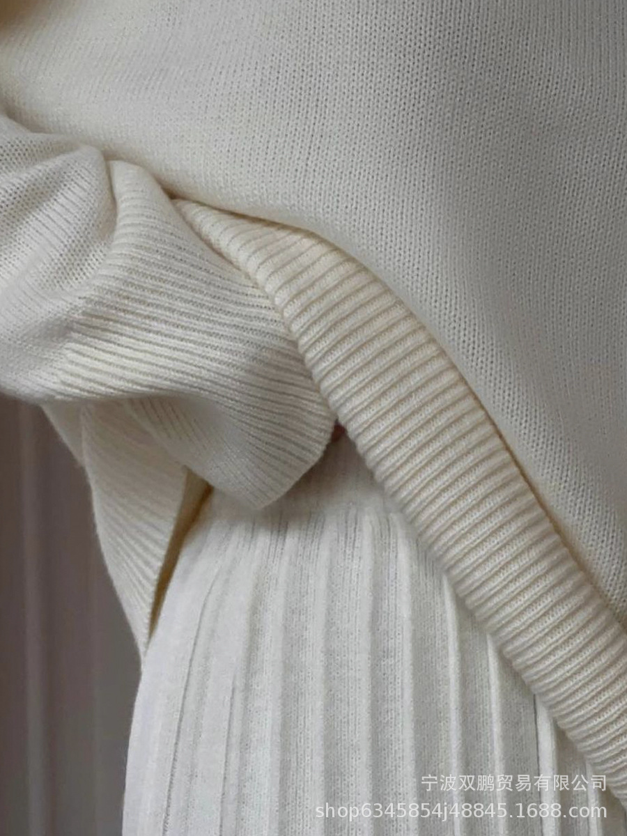 Autumn Solid Color O-neck Swea - Clothing Style Winter ulasan dan harga