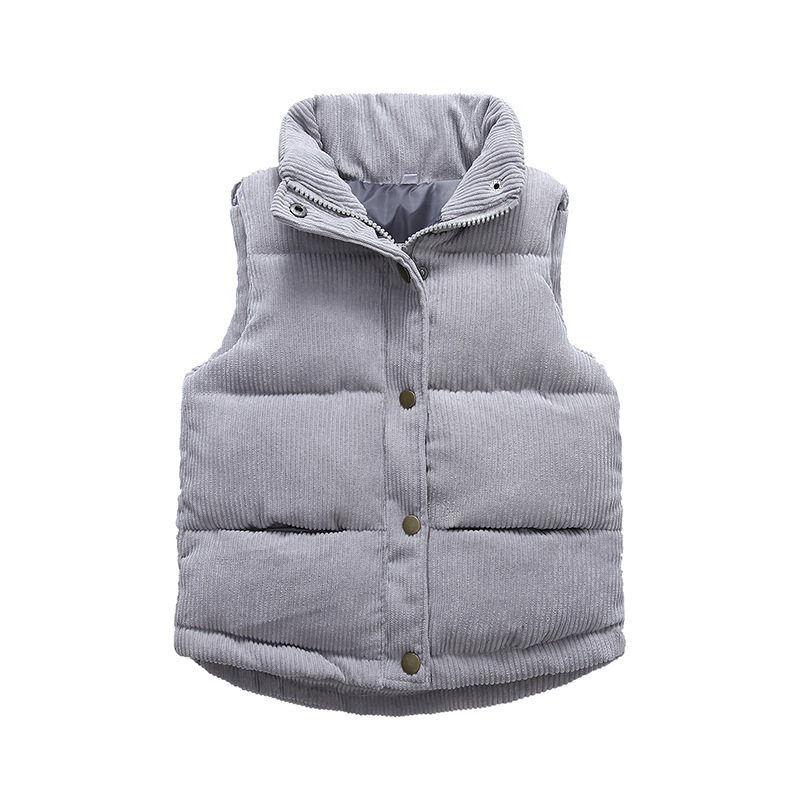 Kids Boys Girls Corduroy Vests - Winter Clothing Kids ulasan dan harga