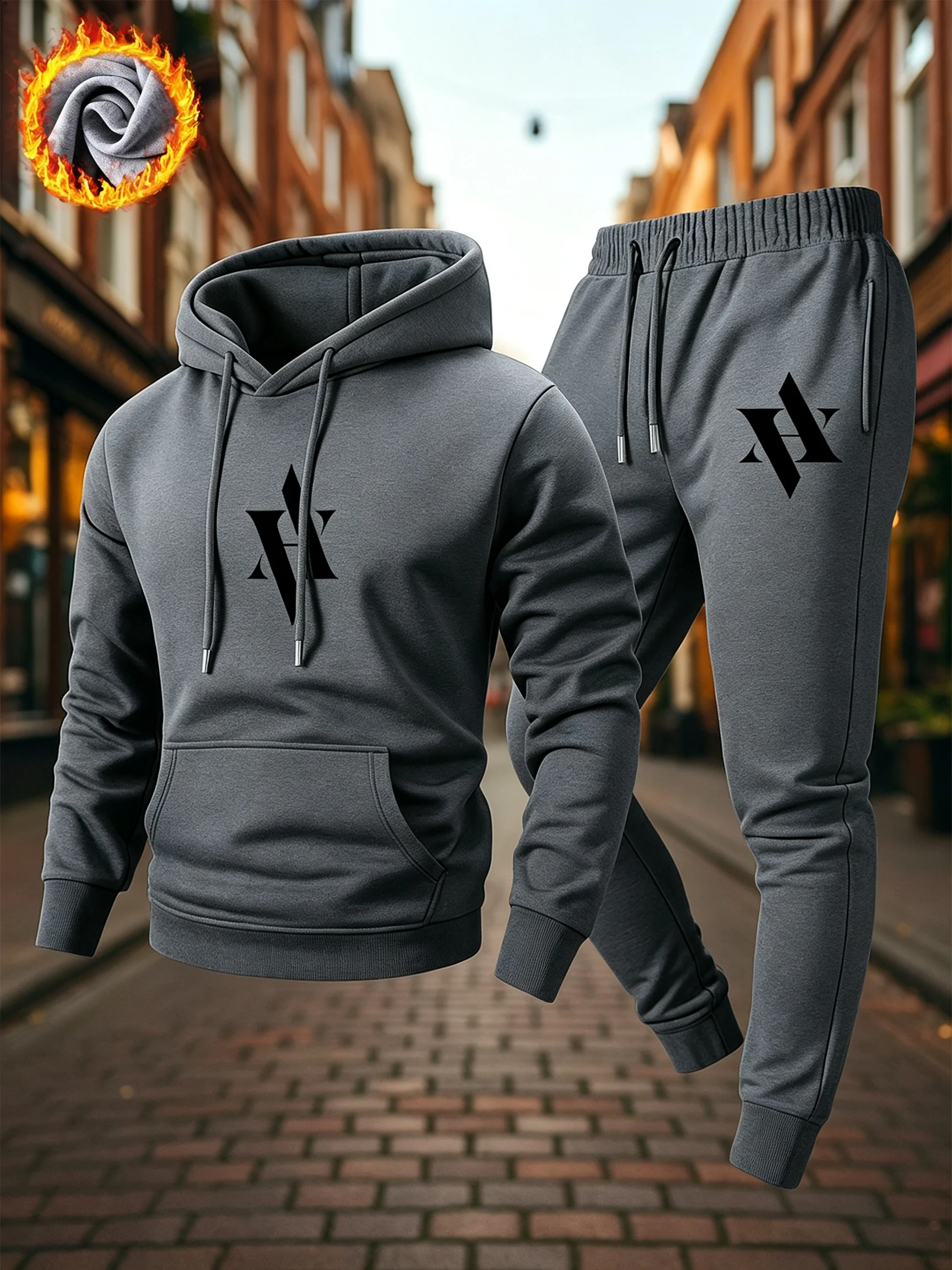 2026 new men's printed fashion - Winter Clothing Essentials For Men ulasan dan harga