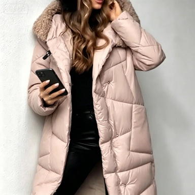 2026 New Women Mid Length Ligh - Winter Clothing Colors ulasan dan harga