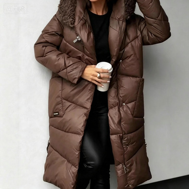 2026 New Women Mid Length Ligh - Winter Clothing Colors ulasan dan harga