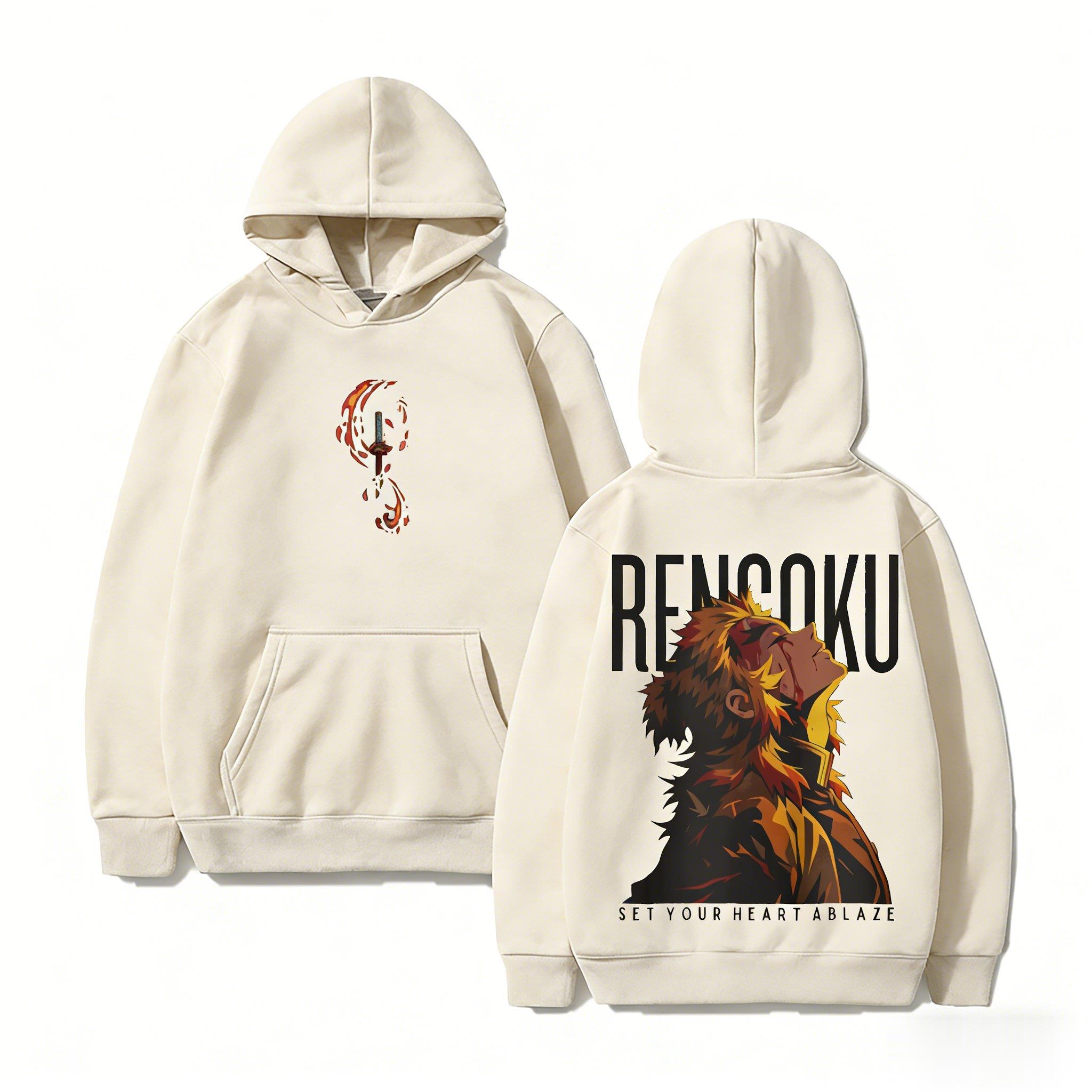 Demon Slayer Rengoku Hoodie An - Winter Clothing Trends 2026 ulasan dan harga
