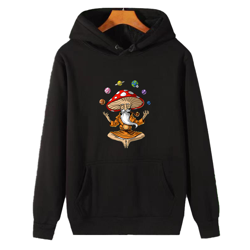 Magic Mushroom Buddha fashion  - Winter Clothing Essentials For Men ulasan dan harga