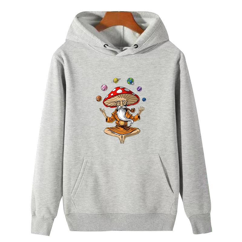 Magic Mushroom Buddha fashion  - Winter Clothing Essentials For Men ulasan dan harga