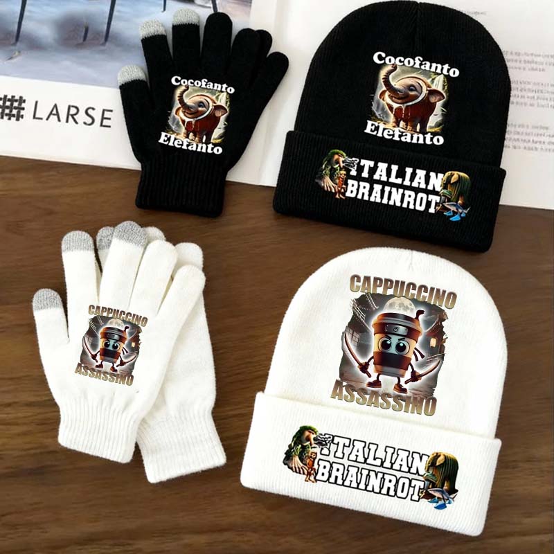 2pcs Italian Brainrot Animals  - Winter Clothing Kids ulasan dan harga