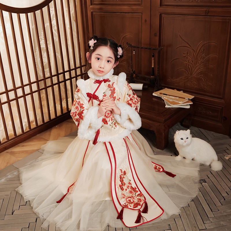 Red Chinese New Year Clothing  - Winter Clothing Kids ulasan dan harga