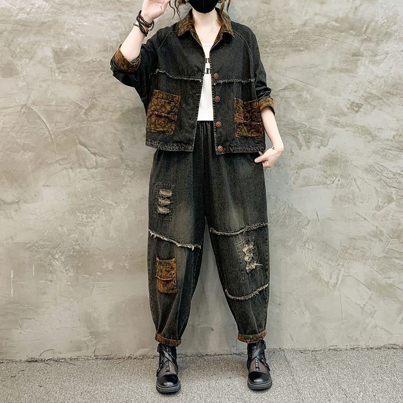 Autumn Winter Women Retro Cowb - Winter Clothing Trends 2026 ulasan dan harga