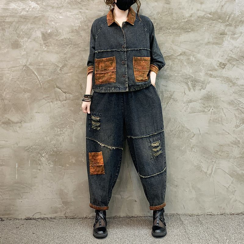 Autumn Winter Women Retro Cowb - Winter Clothing Trends 2026 ulasan dan harga