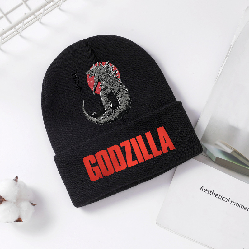 Godzilla Knitted Hat Winter Sp - Winter Clothing Kids ulasan dan harga