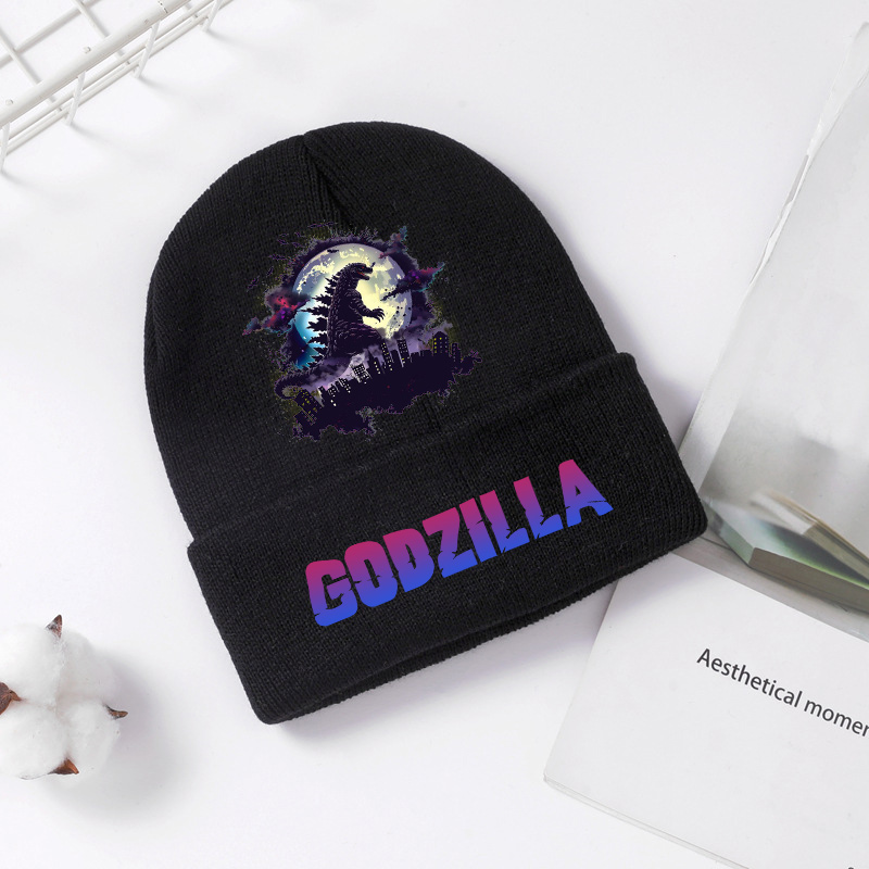 Godzilla Knitted Hat Winter Sp - Winter Clothing Kids ulasan dan harga