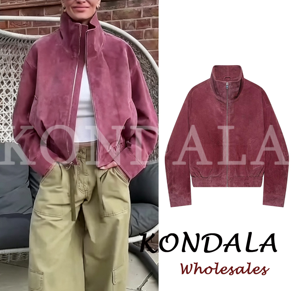 KONDALA Vintage Streetwear PU  - Winter Clothing Trends 2026 ulasan dan harga