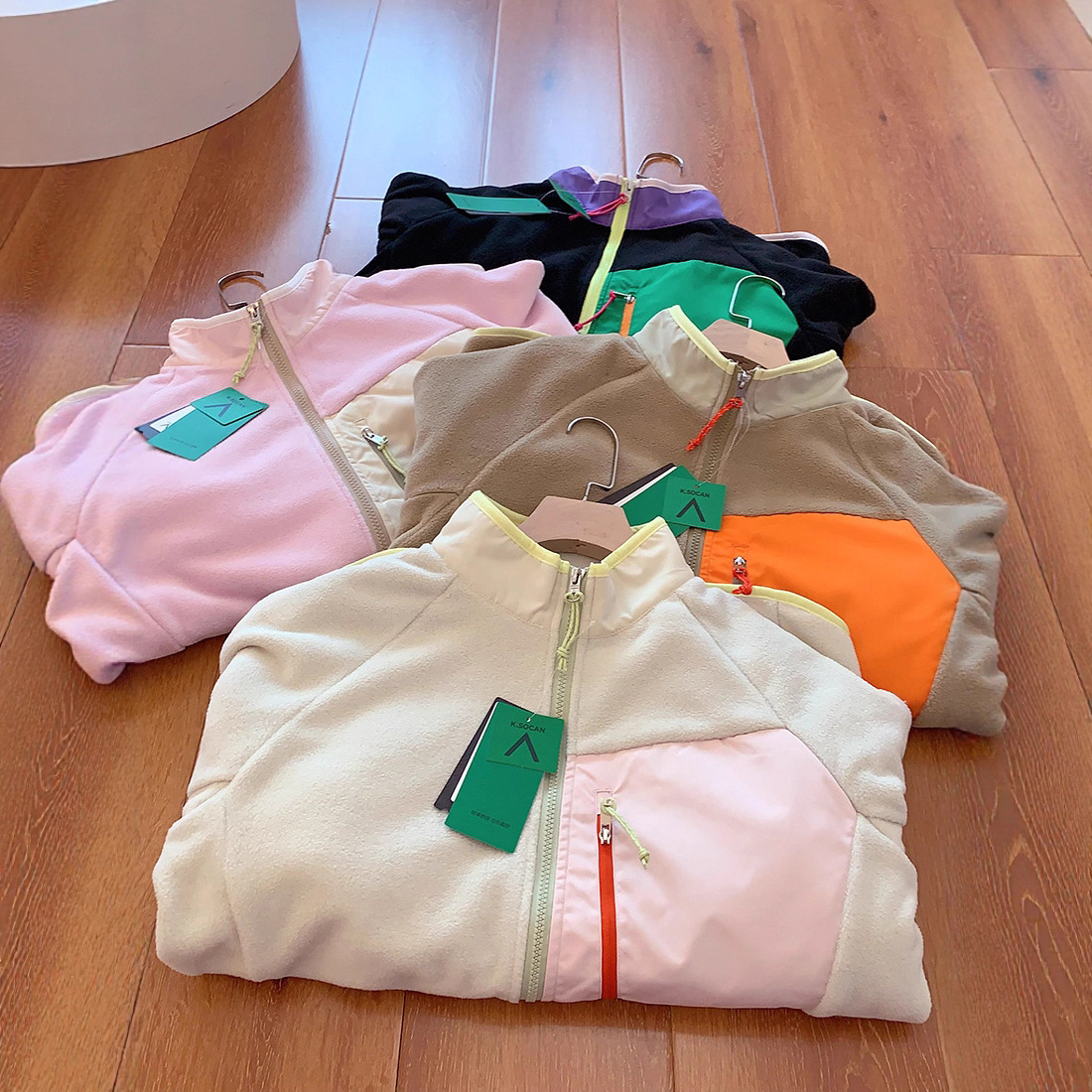 Fleece Jacket Woman Autumn Win - Winter Clothing Colors ulasan dan harga